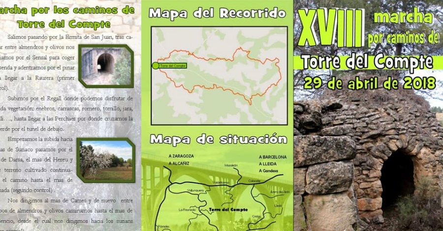 XVIII Marxa per camins de Torre del Compte (Matarranya)