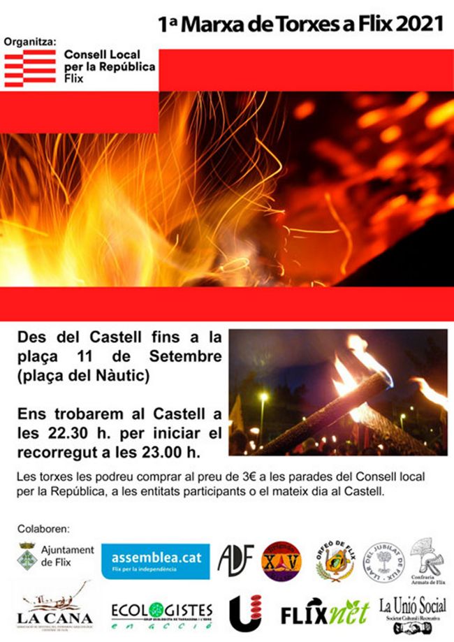 1a Marxa de torxes a Flix 1a Marxa de torxes a Flix
