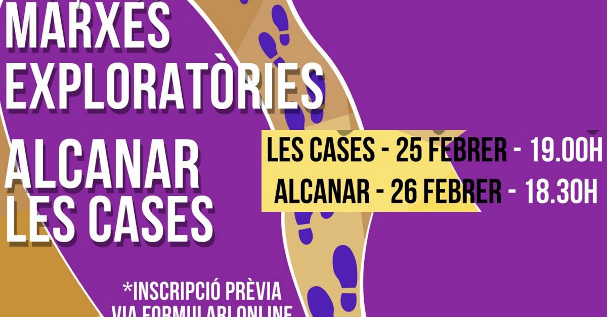 Marxes explorat�ries de dones a Alcanar