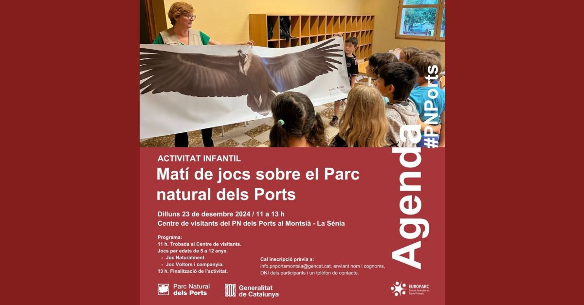 Mat� de jocs sobre el Parc natural dels Ports