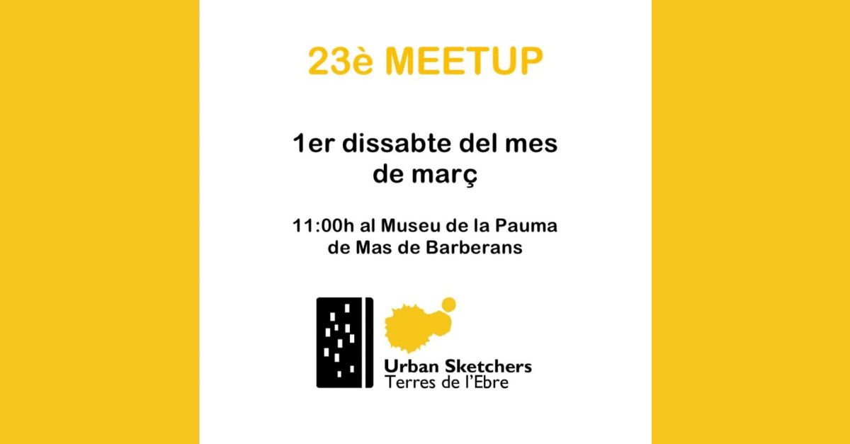 23� Meetup Urban Sketchers Terres de l�Ebre