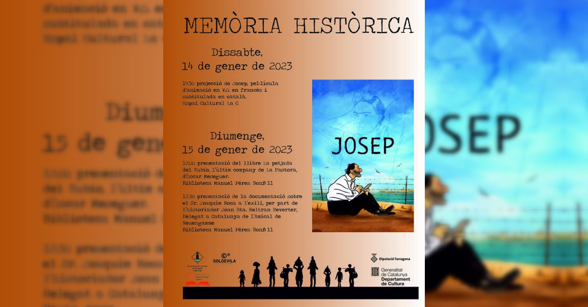 Mem�ria hist�rica: Presentaci�n de JOSEP, pel�cula de animaci�n