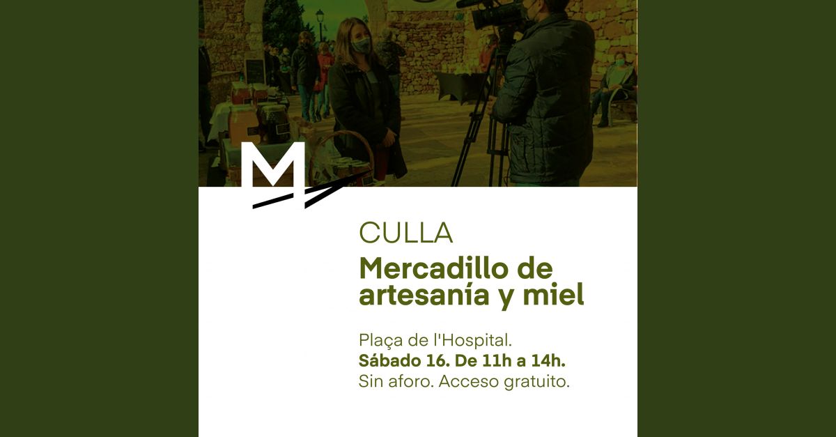Mercadet d�artesania i mel de Culla