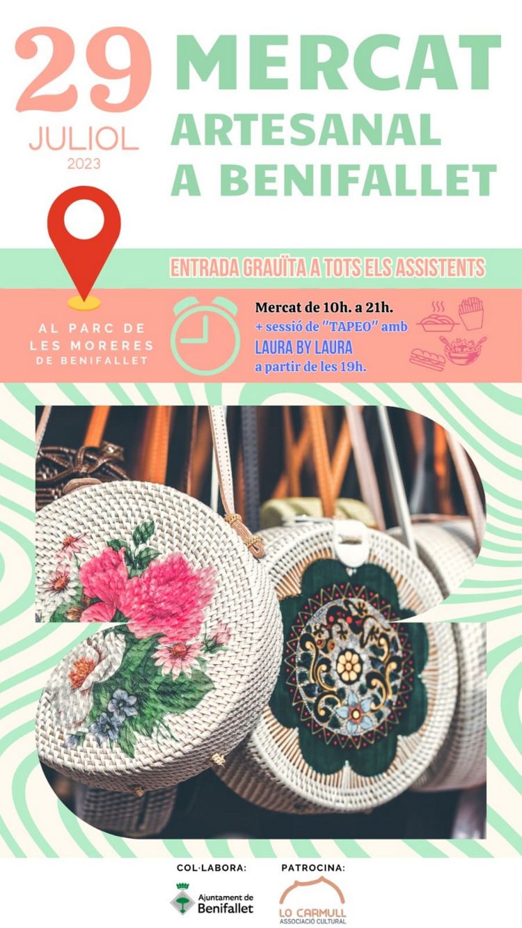 Mercat artesanal a Benifallet Mercat artesanal a Benifallet
