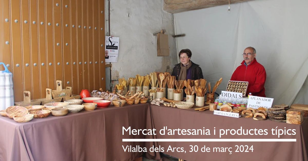 Mercat d�artesania i productes t�pics