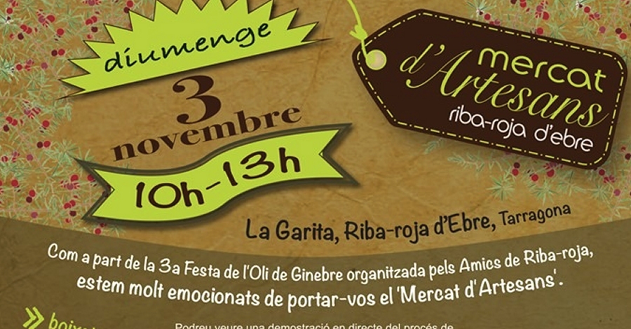 Mercat d�Artesans a Riba-roja d&rsquo;Ebre