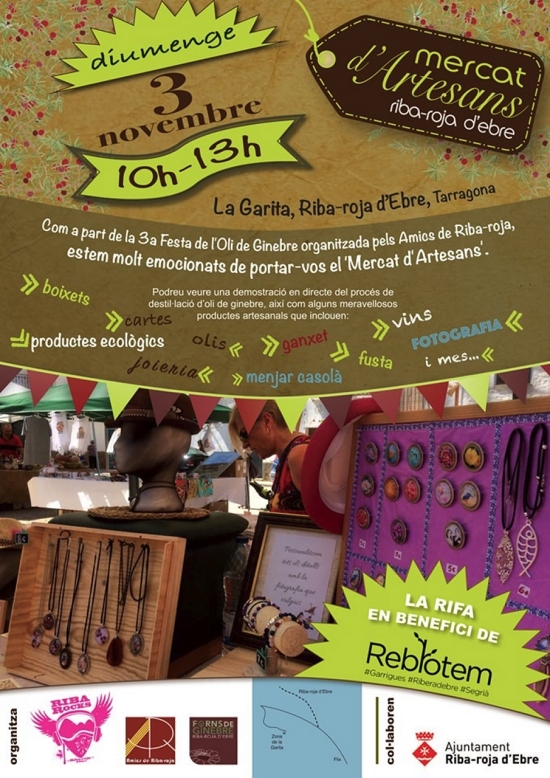 Mercat d’Artesans a Riba-roja d’Ebre Mercat d’Artesans a Riba-roja d’Ebre