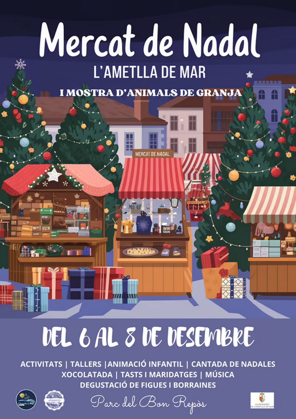 Mercat de Nadal i I Mostra d�Animals de Granja de l�Ametlla de Mar