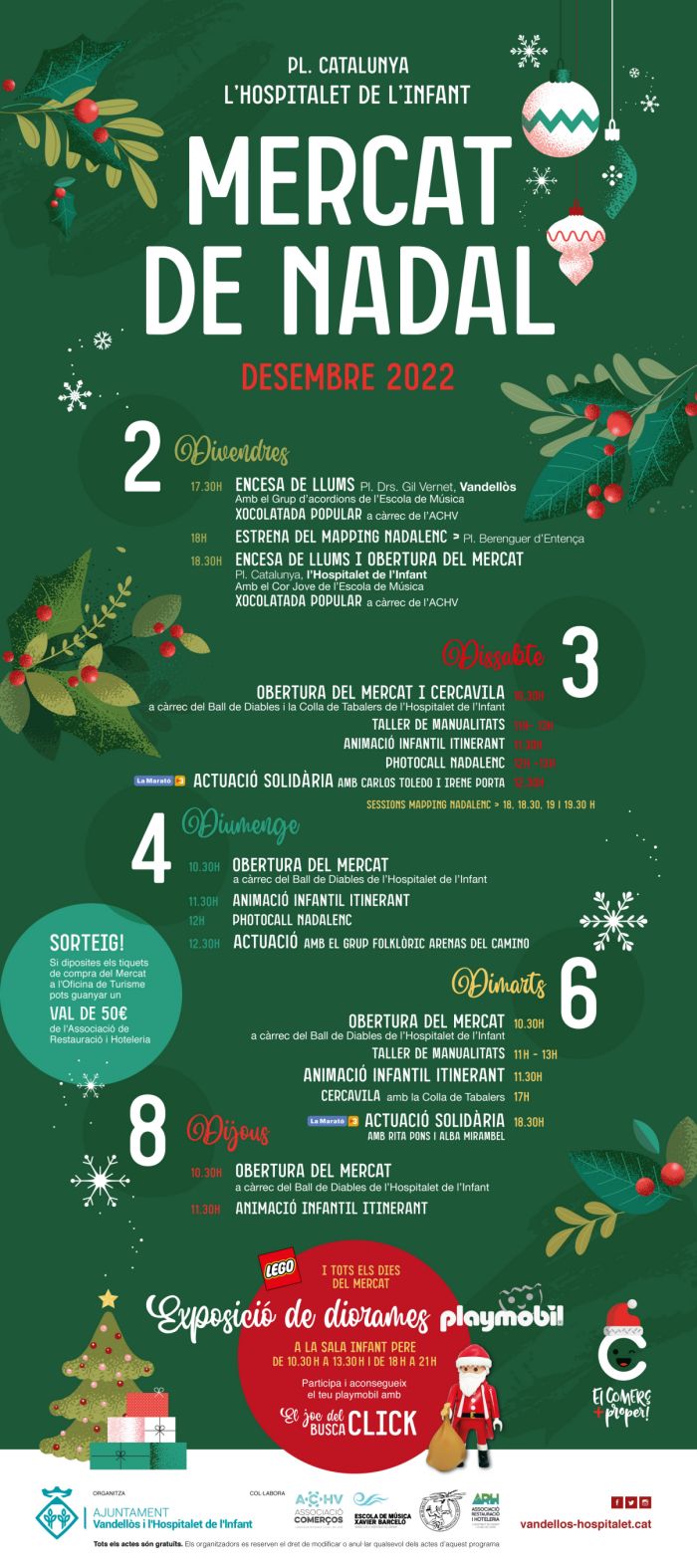 Mercat de Nadal de l’Hospitalet de l’Infant Mercat de Nadal de l’Hospitalet de l’Infant