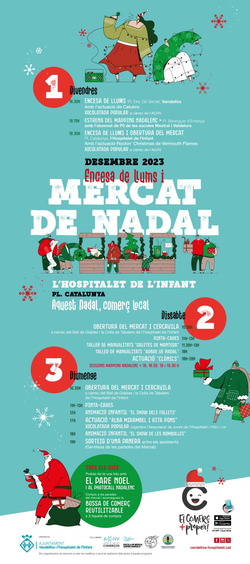 Mercat de Nadal de l�Hospitalet de l�Infant