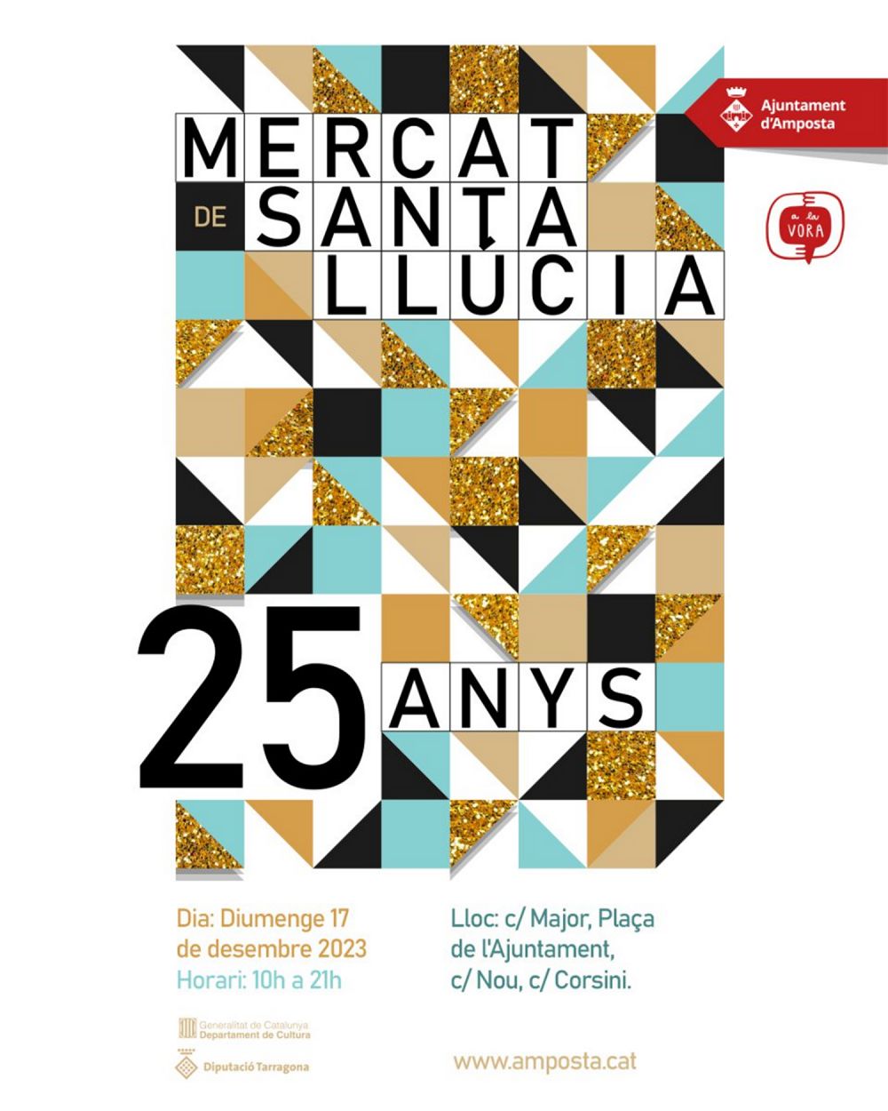 25è Mercat de Santa Llúcia d’Amposta 25è Mercat de Santa Llúcia d’Amposta