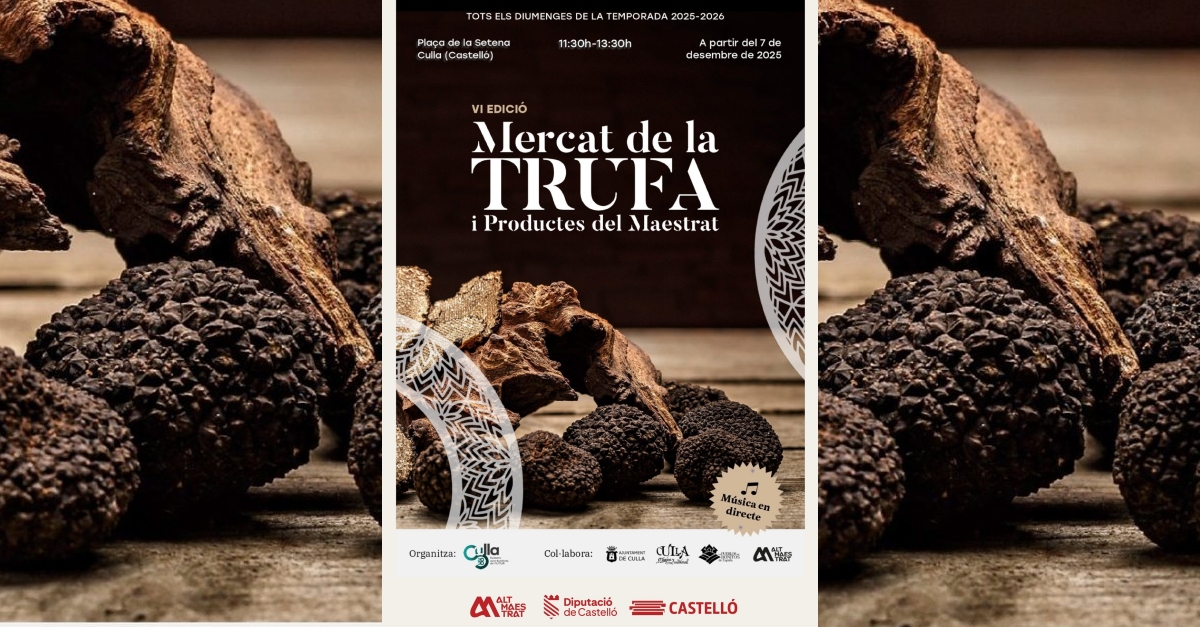 Mercado de la trufa y productos del Maestrat