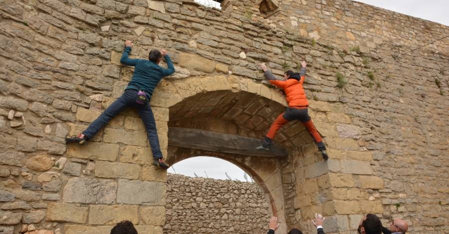 Ms de 100 climbers es junten a Morella durant el cap de setmana