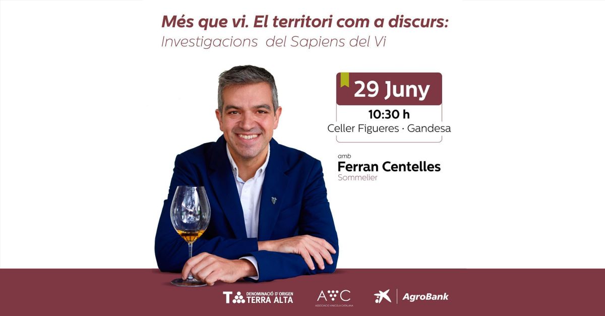 Conferencia: M�s que vino. El territorio como discurso: investigaciones del Sapiens del Vino