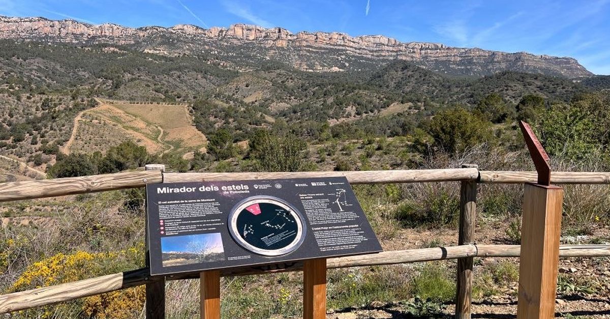 El parc natural de la Serra de Montsant obre una xarxa de miradors astronmics