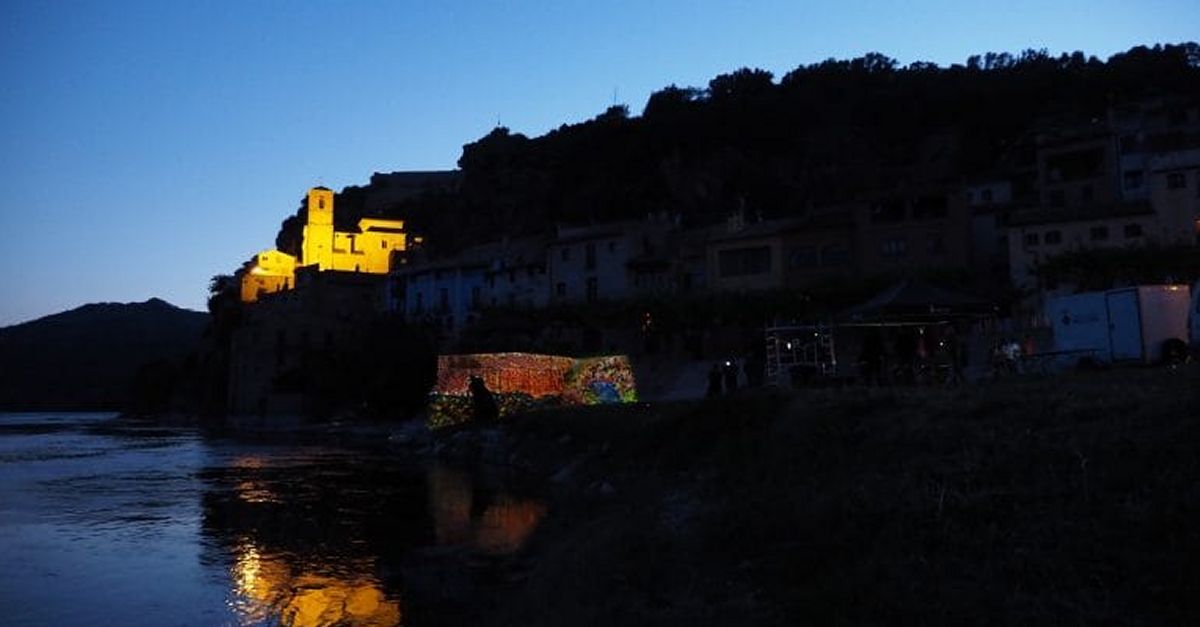 Inspira Miravet inaugura divendres la tercera edici del festival EbreLumen de la Ribera dEbre