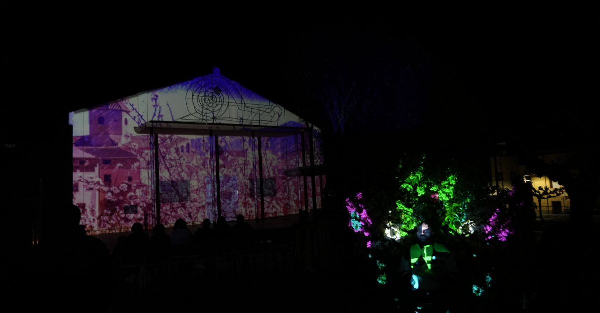 Miravet i Vinebre, primera parada del festival de videomapping a la Natura EbreLumen de la Ribera dEbre