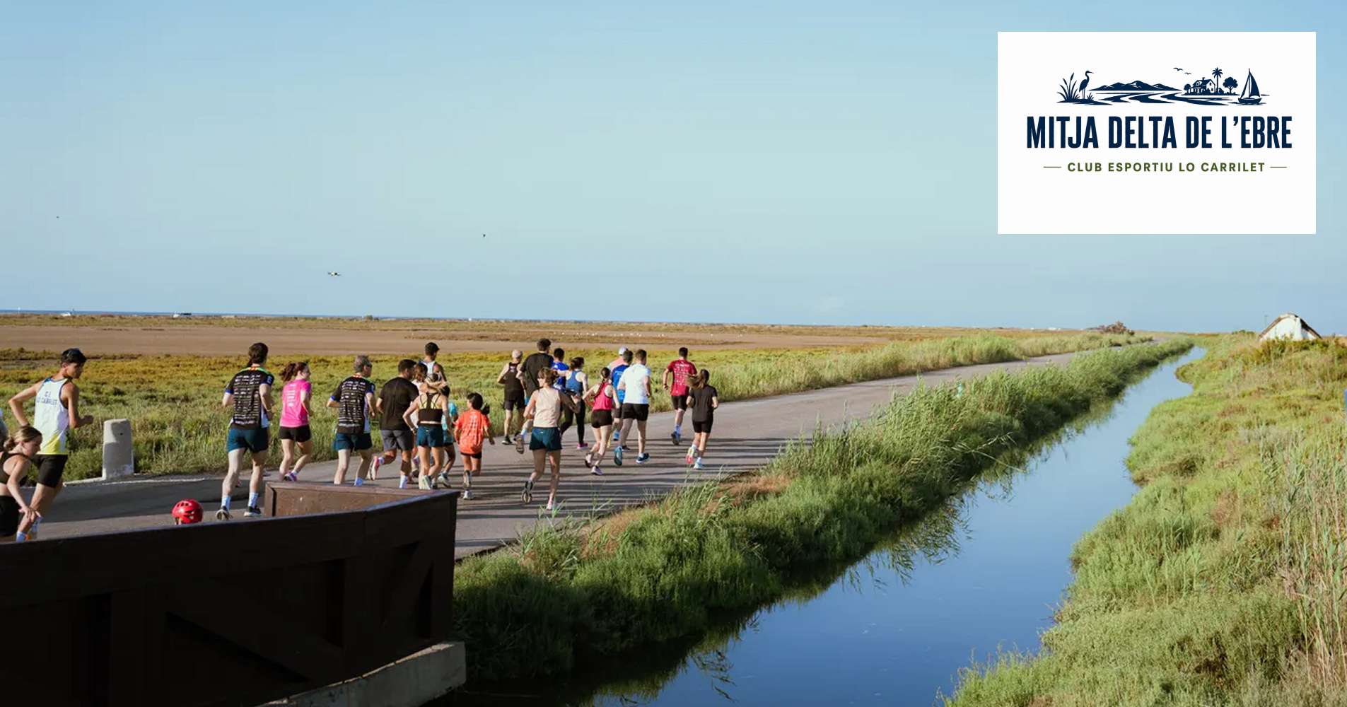 Neix la Mitja Marat� Delta de l�Ebre, la primera sobre asfalt �ntegrament dins d�un Parc Natural a Catalunya