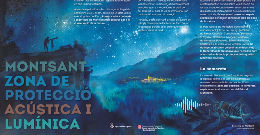 El Parc Natural de Montsant promou la singularitat del seu cel nocturn