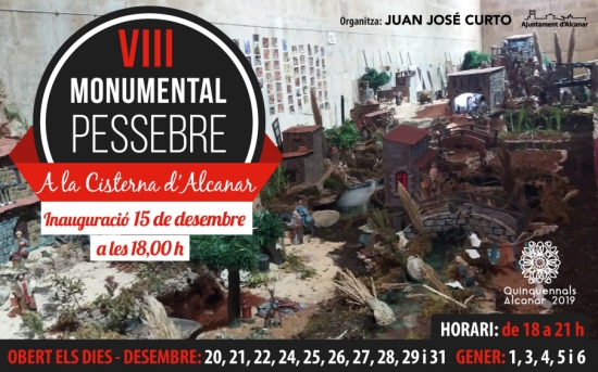 VIII Monumental Pessebre a la Cisterna d�Alcanar