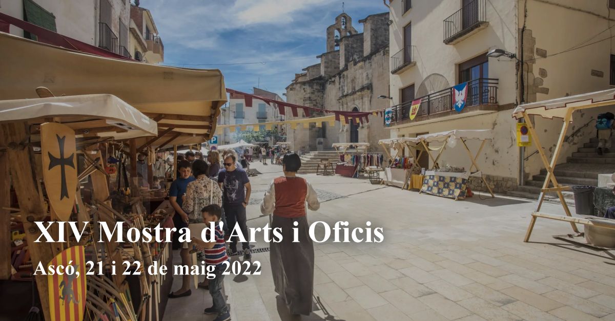 XIV Mostra d�Arts i Oficis d�Asc�