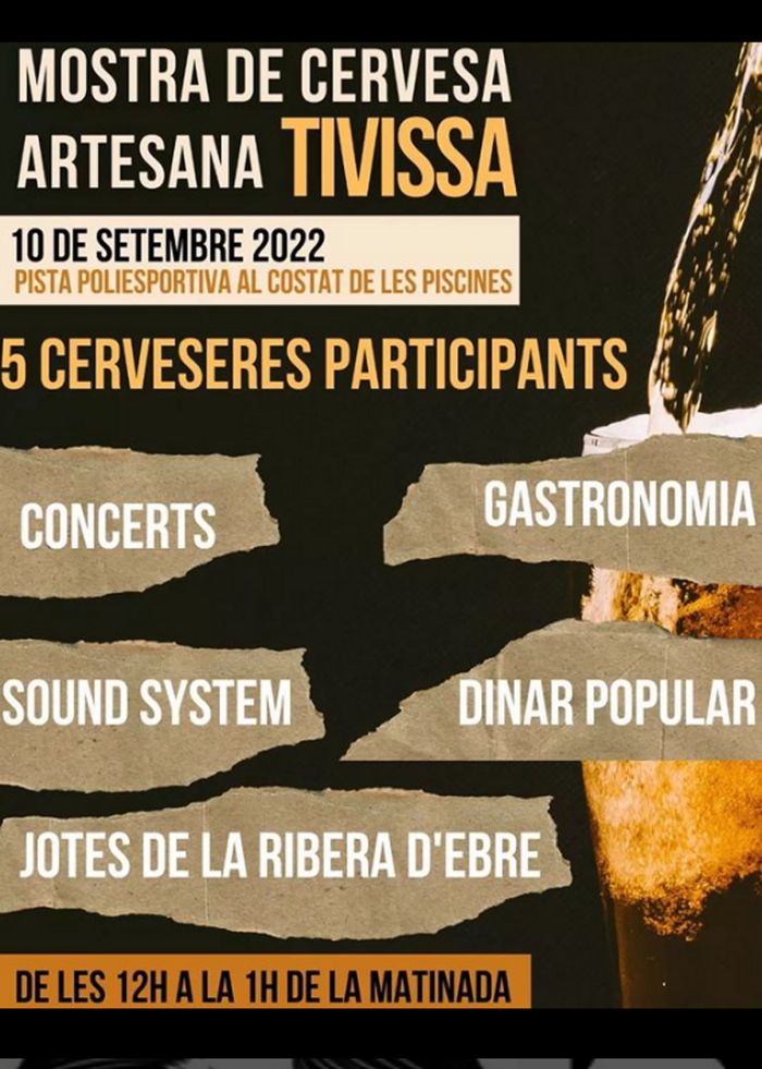 Mostra de cervesa artesana a Tivisssa Mostra de cervesa artesana a Tivisssa