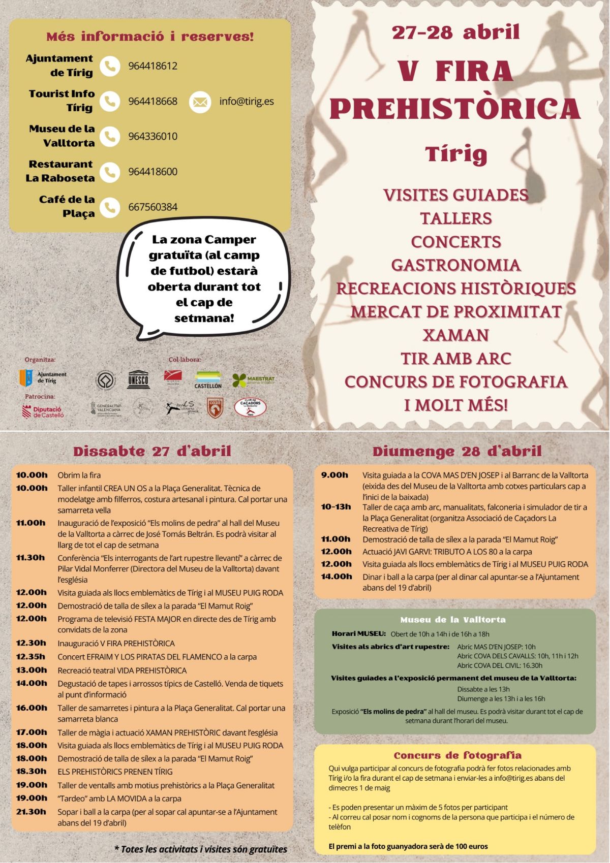 V Fira Prehistrica de Trig