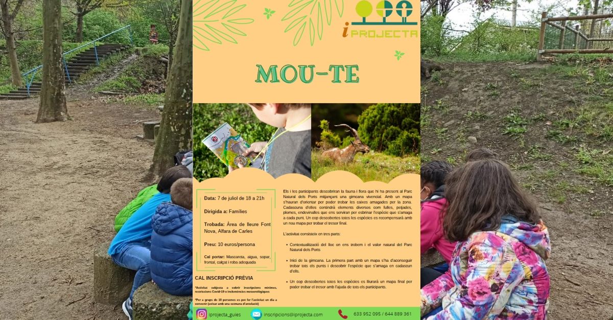 Activitat d�educaci� ambiental: Mou-te