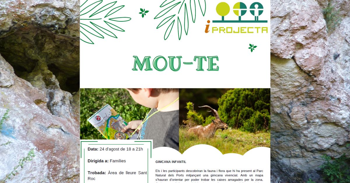 Activitat d�educaci� ambiental: Mou-te (gimcana infantil)