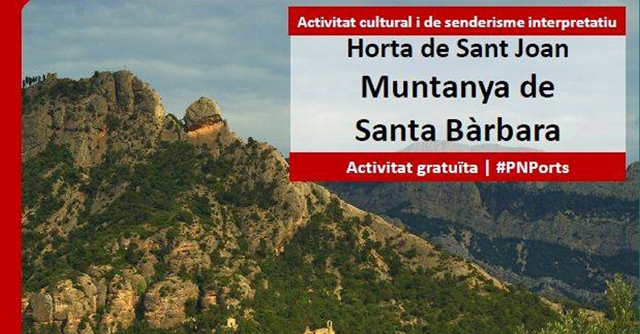 Senderismo:  Monta�a de Santa B�rbara. Horta de Sant Joan