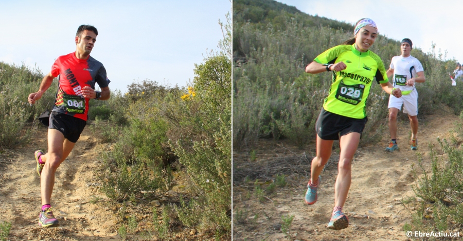Lluisma Mas i Paula Espinach guanyen la 10a Cursa de la Serra de les Fites | EbreActiu.cat, revista digital d’oci actiu | Terres de l’Ebre ...