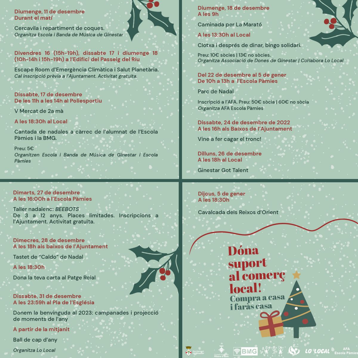 Nadal a Ginestar 2022 Nadal a Ginestar 2022