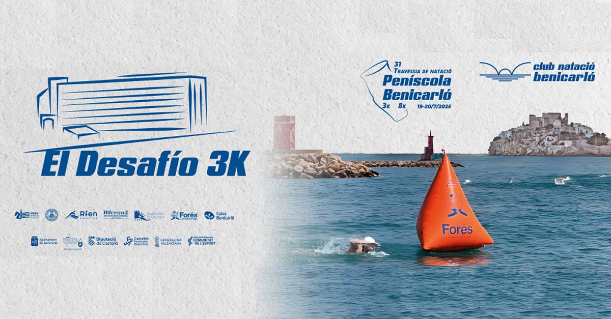 31 Travessia de natació Peníscola-Benicarló. El Desafío 3K 31 Travessia de natació Peníscola-Benicarló. El Desafío 3K