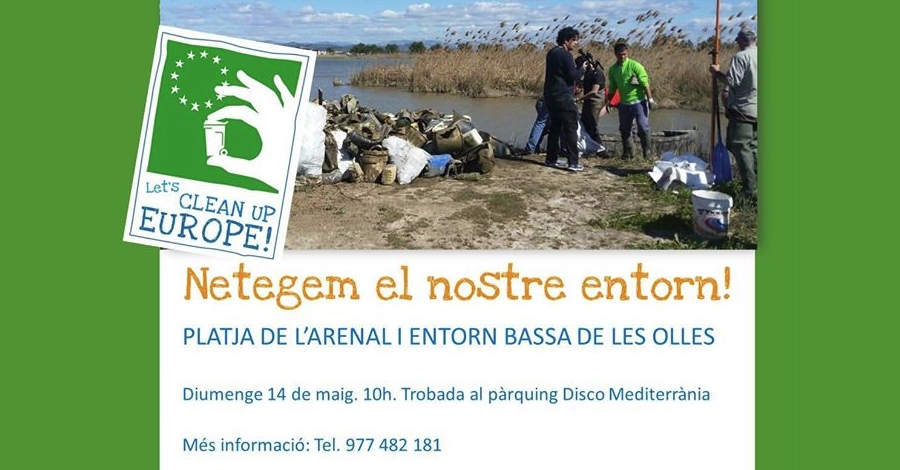 Netegem el nostre entorn. Platja de l�Aremanl i entorn Bassa de les Olles