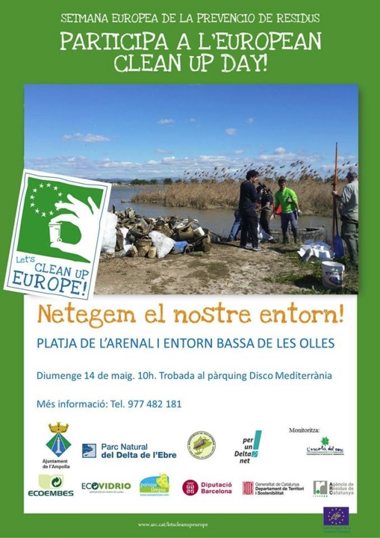 Netegem el nostre entorn. Platja de l’Aremanl i entorn Bassa de les Olles Netegem el nostre entorn. Platja de l’Aremanl i entorn Bassa de les Olles