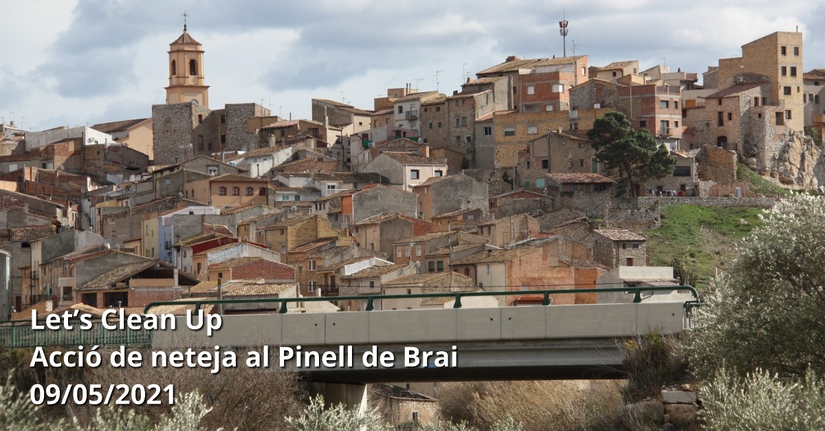 Let�s Clean Up - Acci�n de limpieza en el  Pinell de Brai