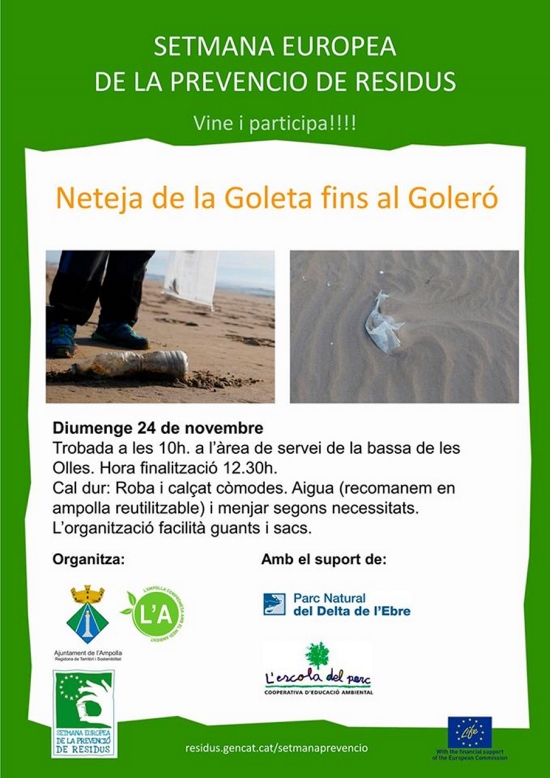 Neteja de la Goleta fins al Goler�