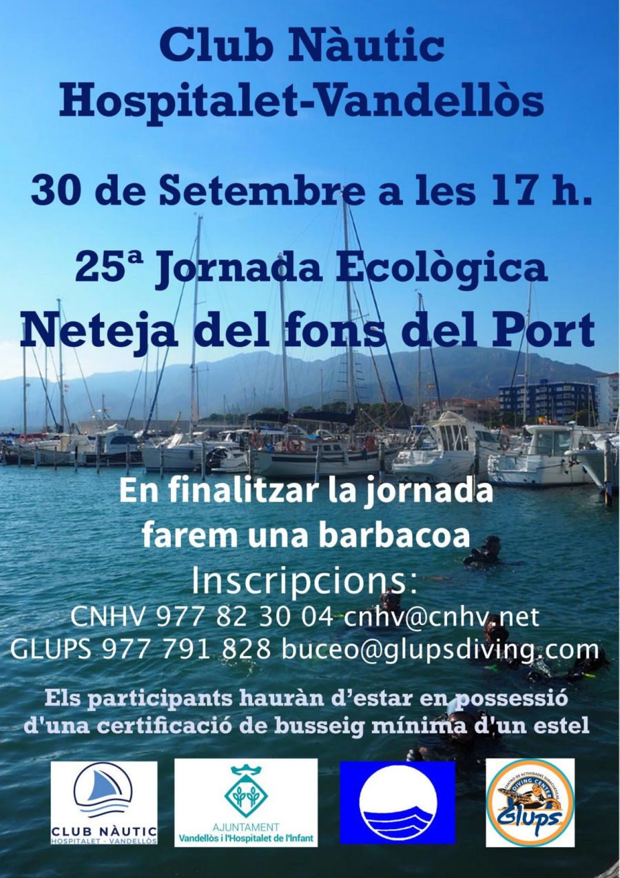 25a Jornada Ecol�gica Neteja del fons del Port