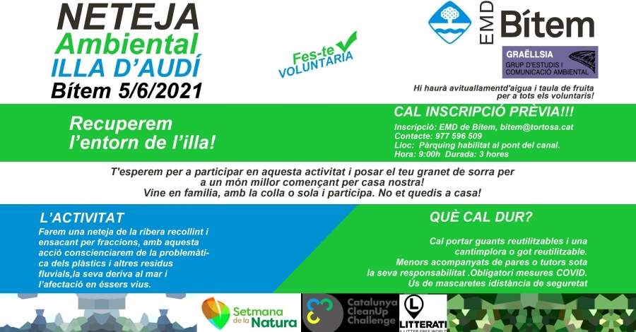 Limpieza ambiental illa d�Aud�