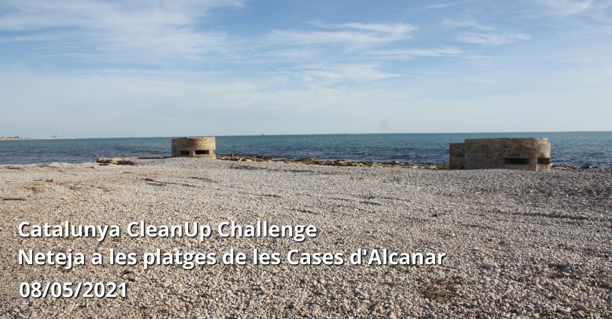 Catalunya CleanUp Challenge: Jornada de neteja a les platges de les Cases d�Alcanar