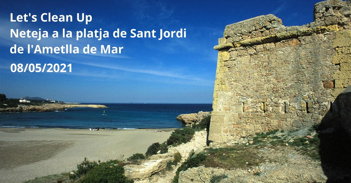 Let�s Clean Up - Limpieza en la playa de Sant Jordi de l�Ametlla de Mar