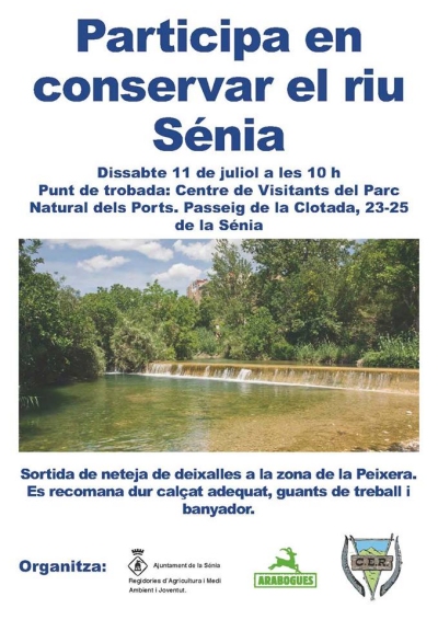 Participa en conservar el riu S�nia