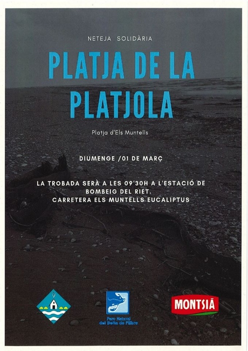 Neteja solid�ria a la Platjola