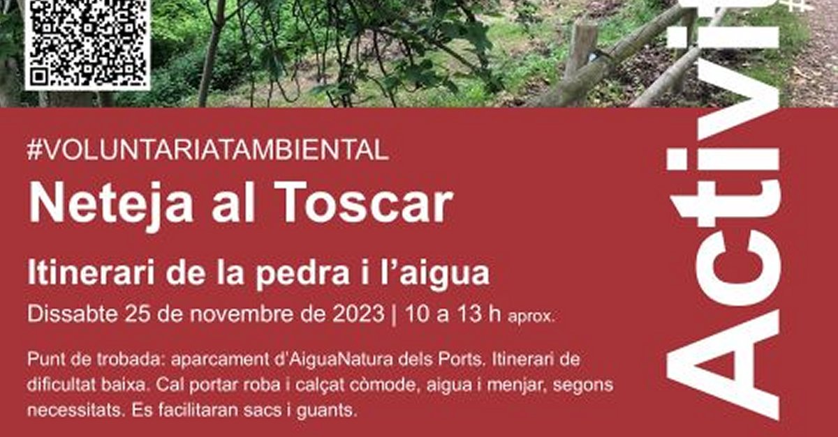 Neteja al Toscar. Itinerari de la pedra i l�aigua