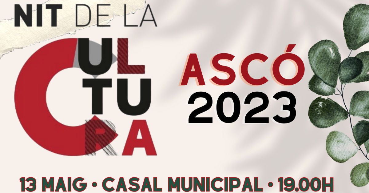 A punt la Nit de la Cultura dAsc
