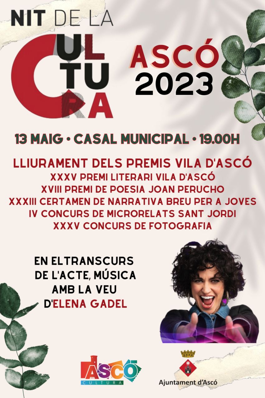 A punt la Nit de la Cultura d&rsquo;Asc� | EbreActiu.cat, revista digital d&rsquo;oci actiu | Terres de l&rsquo;Ebre ...