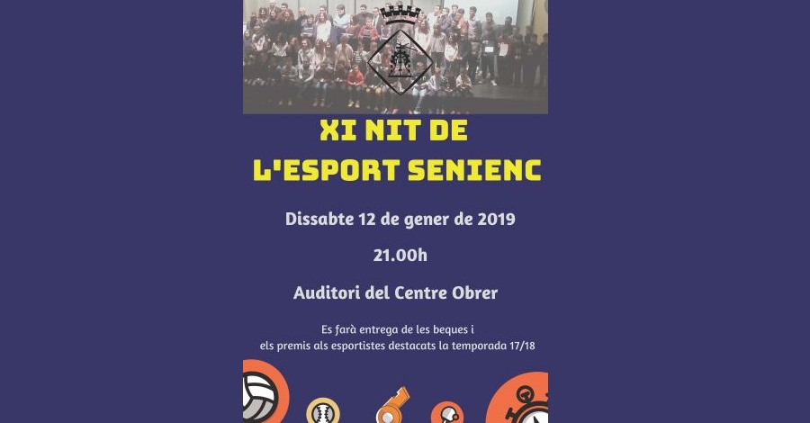XI Nit de l�Esport Senienc