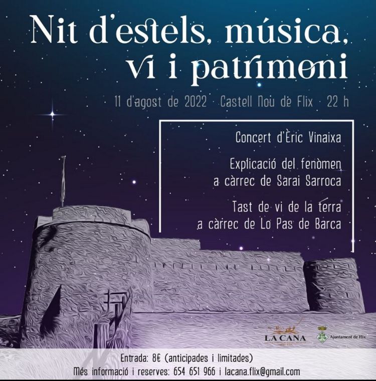 Nit d’estels, música, vi i patrimoni Nit d’estels, música, vi i patrimoni