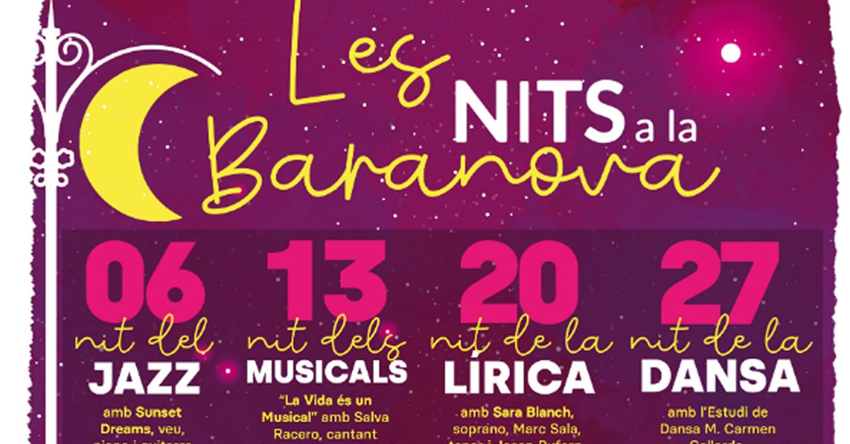 Les Nits a la Baranova: Nit dels musicals Les Nits a la Baranova: Nit dels musicals