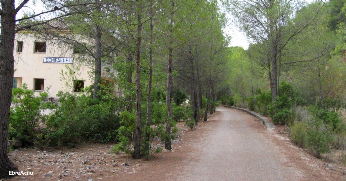La Via Verda de la Val de Zafn al Baix Ebre registra prop de 340.000 usuaris durant el 2020